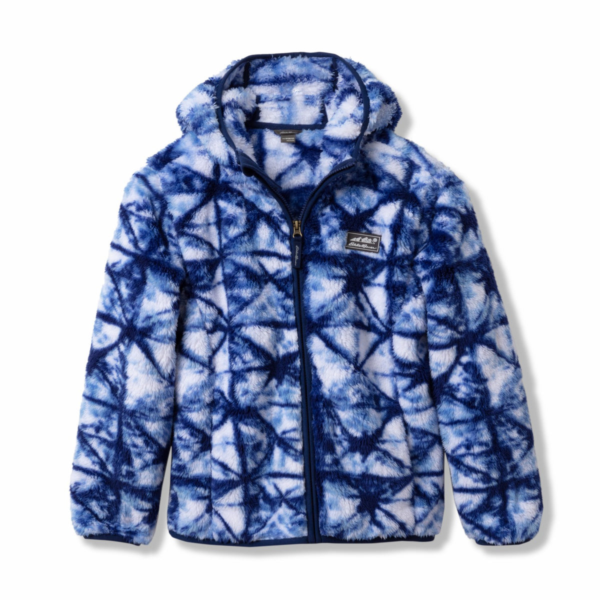 Kids Kids Quest Fleece Plush Hooded Jacket - Print | Eddie Bauer