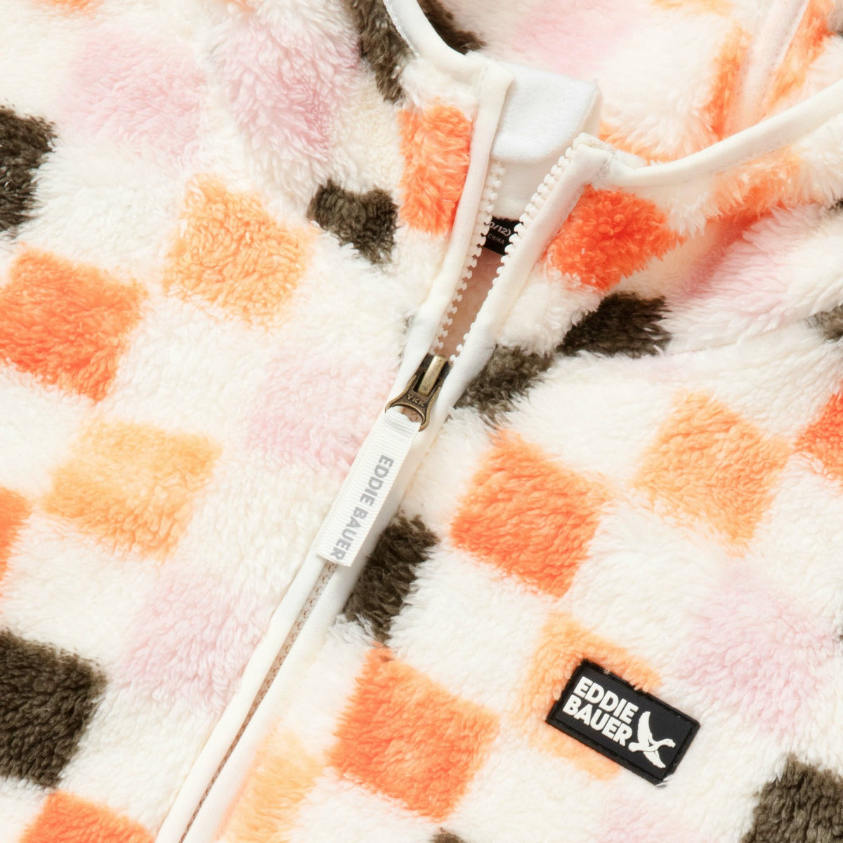 Kids Kids Quest Fleece Plush Hooded Jacket - Print | Eddie Bauer