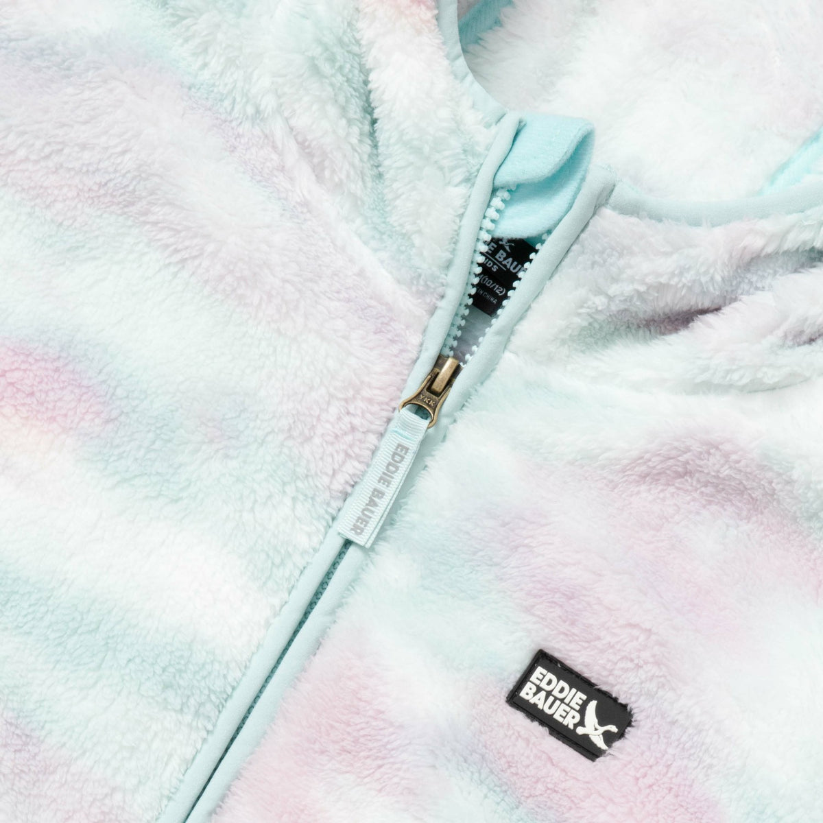 Kids Kids Quest Fleece Plush Hooded Jacket - Print | Eddie Bauer