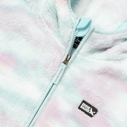 Kids Kids Quest Fleece Plush Hooded Jacket - Print | Eddie Bauer