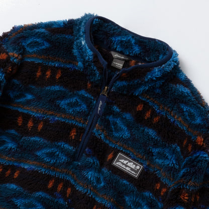 Kids Kids Quest Fleece Plush 1/4-Zip Jacket - Print | Eddie Bauer