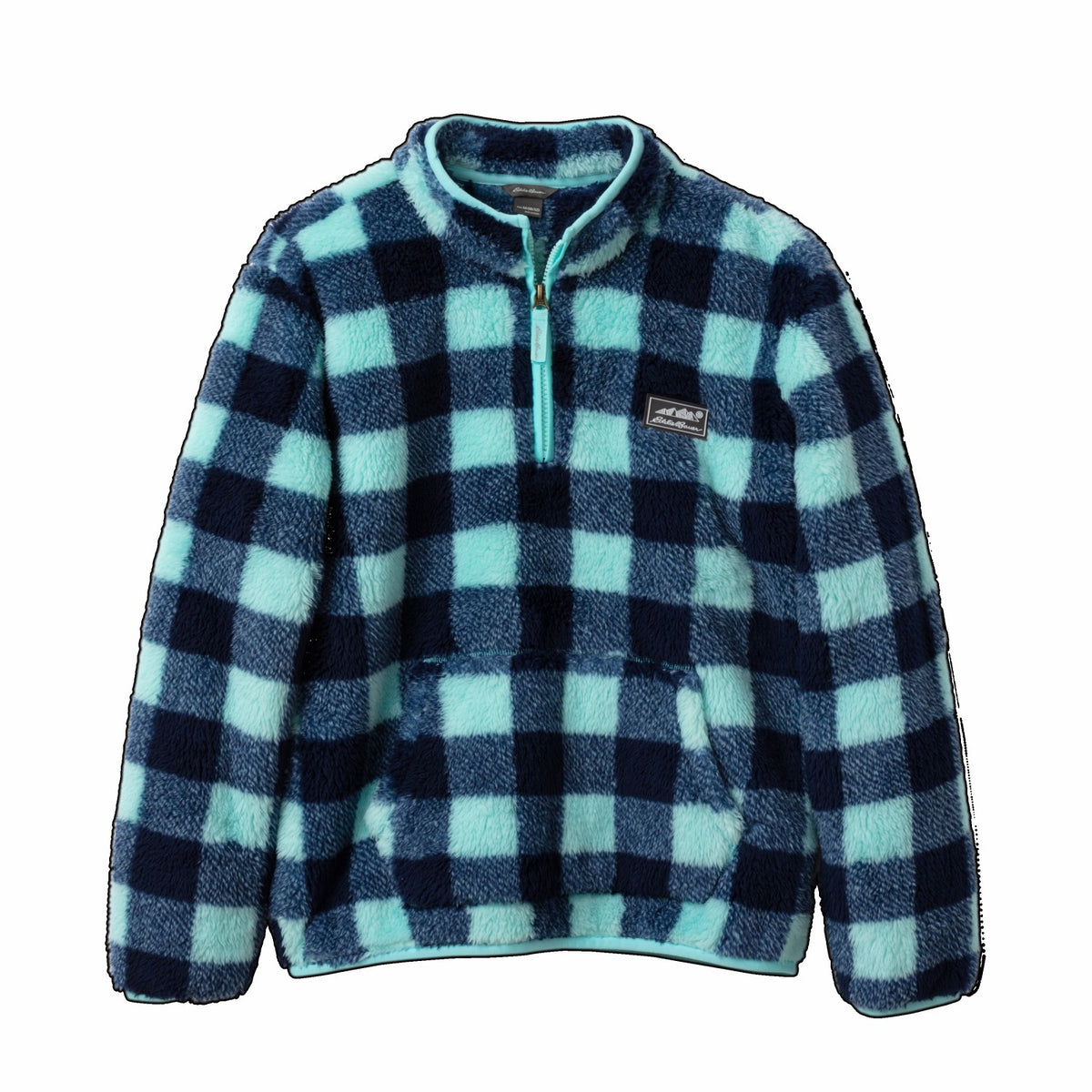 Kids Kids Quest Fleece Plush 1/4-Zip Jacket - Print | Eddie Bauer