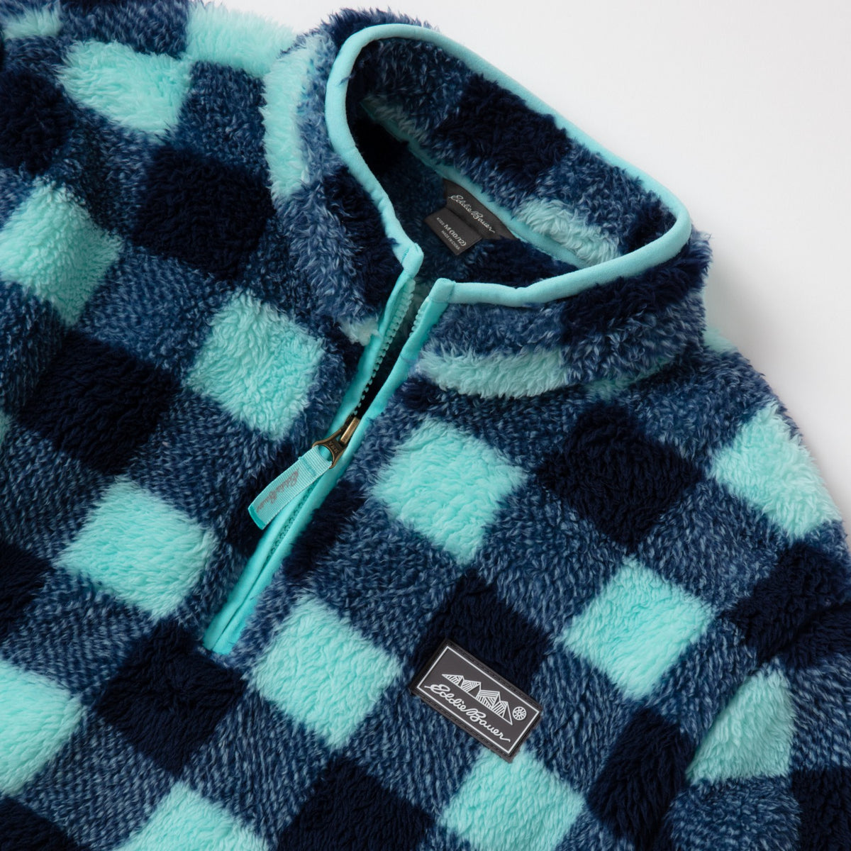 Kids Kids Quest Fleece Plush 1/4-Zip Jacket - Print | Eddie Bauer