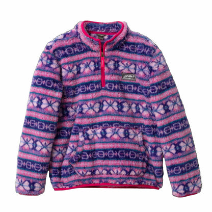 Kids Kids Quest Fleece Plush 1/4-Zip Jacket - Print | Eddie Bauer