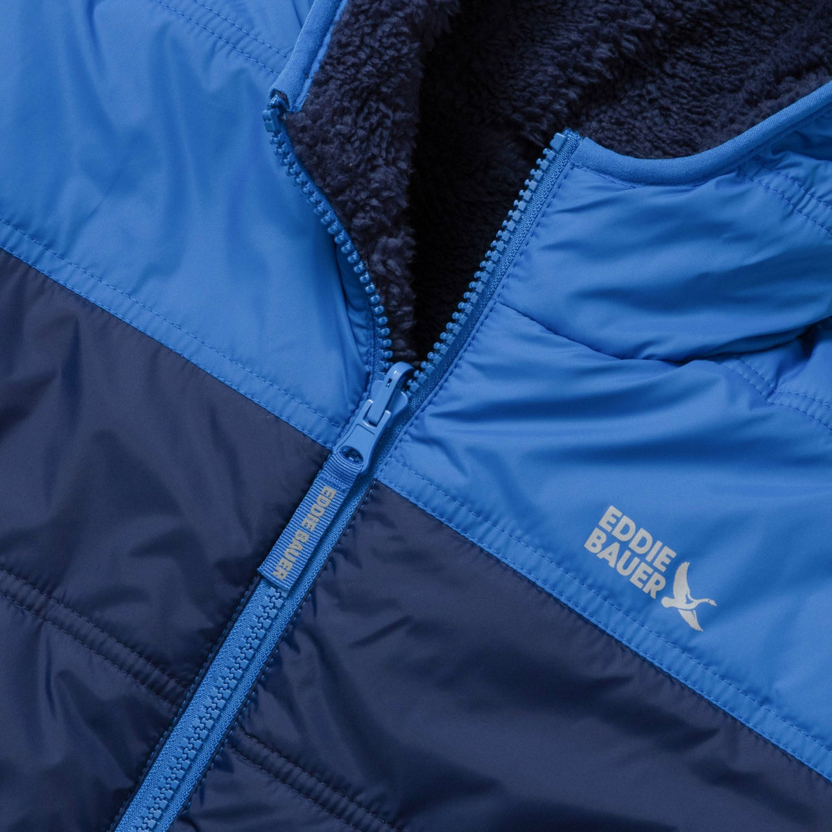 Kids Boys Deer Harbor Reversible Hooded Jacket | Eddie Bauer