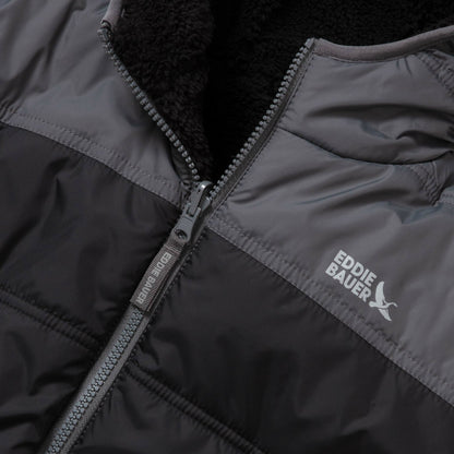 Kids Boys Deer Harbor Reversible Hooded Jacket | Eddie Bauer