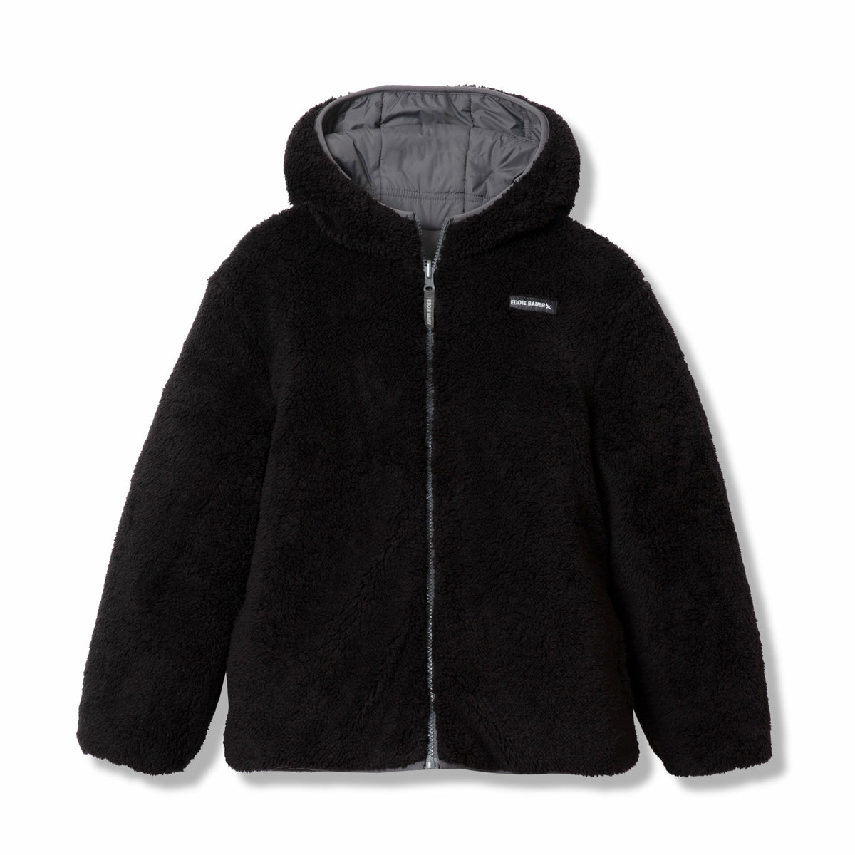 Kids Boys Deer Harbor Reversible Hooded Jacket | Eddie Bauer
