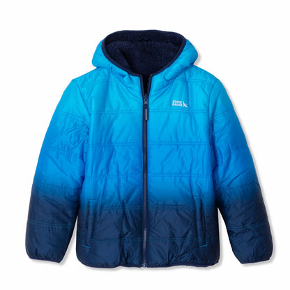 Kids Boys Deer Harbor Reversible Hooded Jacket | Eddie Bauer