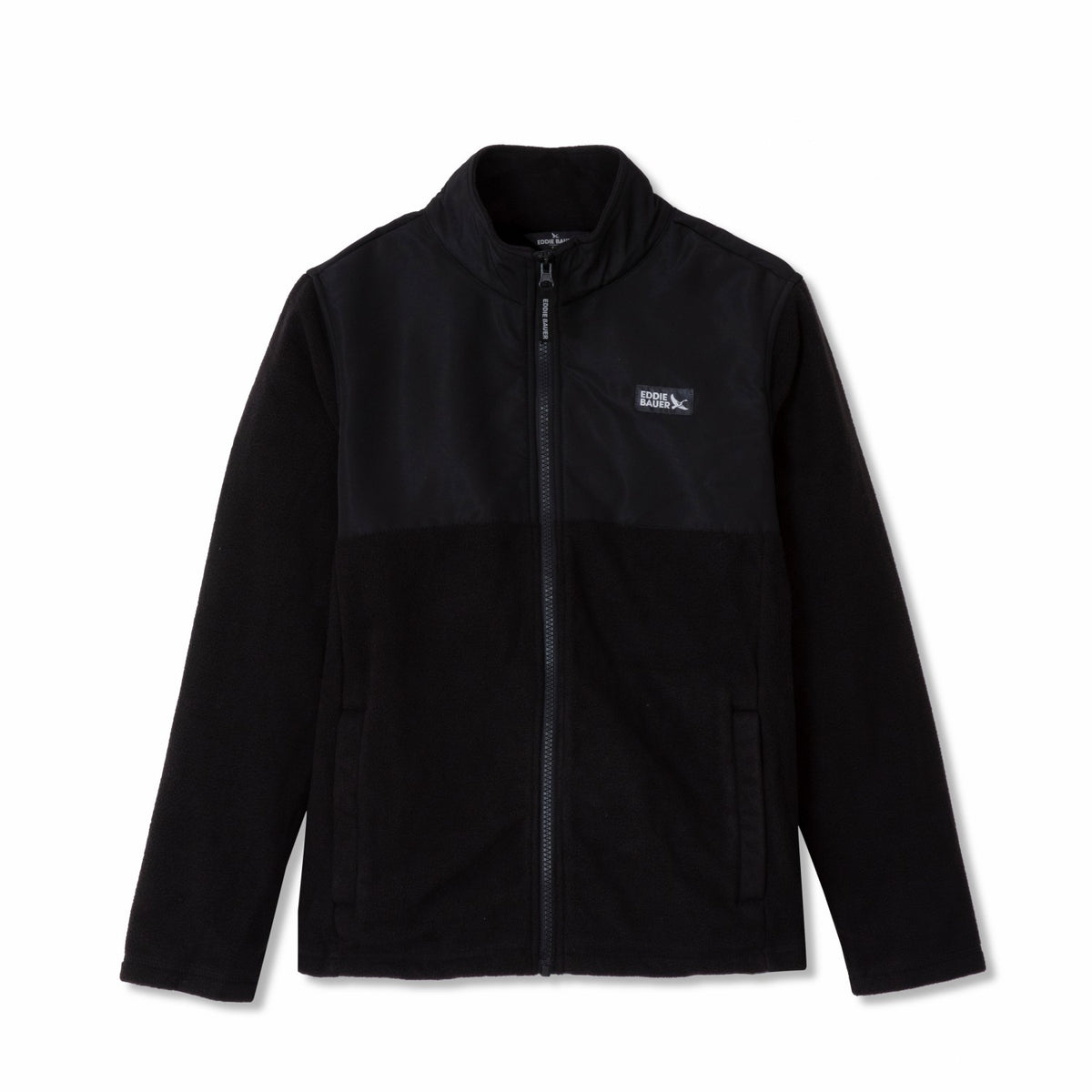 Kids Kids Quest Fleece Mixed Media Jacket | Eddie Bauer
