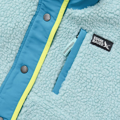 Kids Kids Fleece Mixed Media Jacket | Eddie Bauer