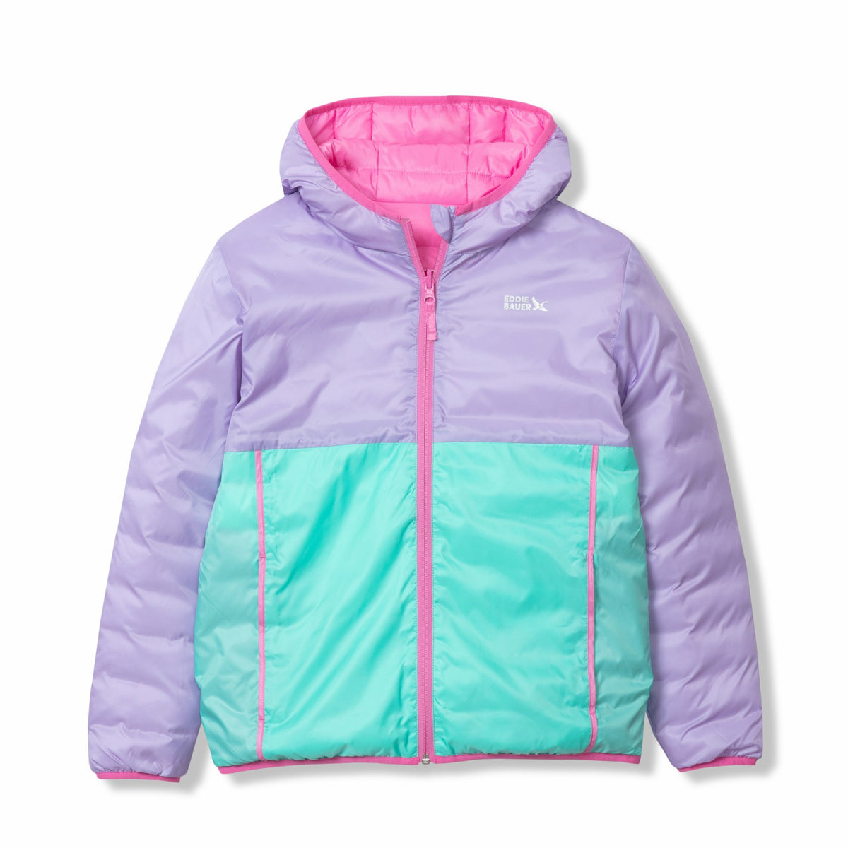Kids Kids Reversible Cirruslite Down Hooded Jacket | Eddie Bauer