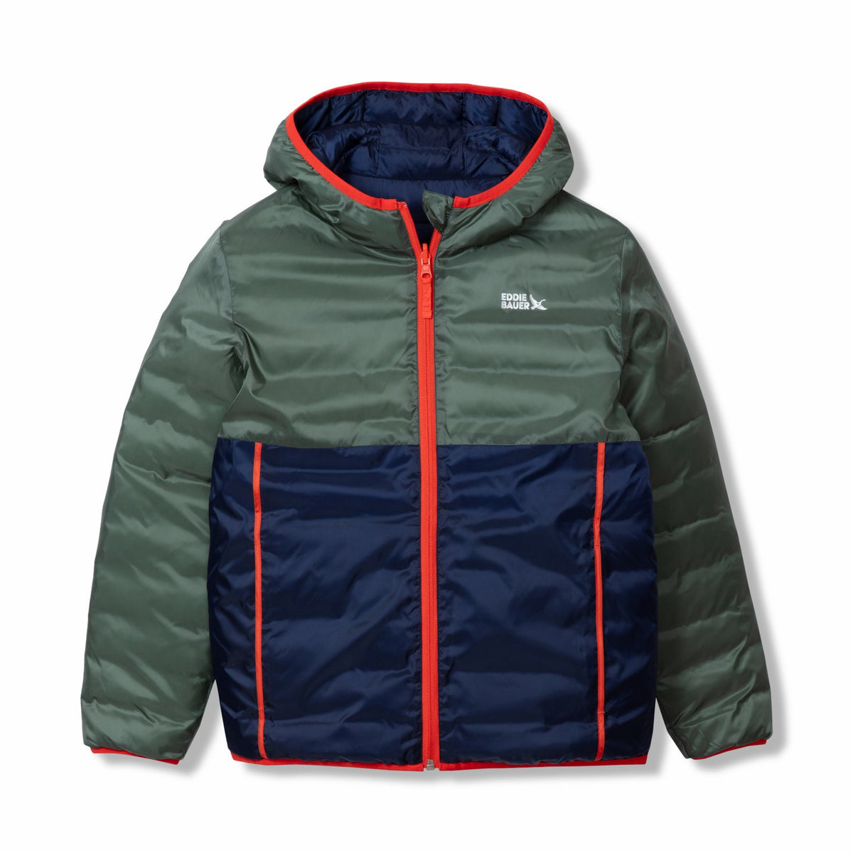 Kids Kids Reversible Cirruslite Down Hooded Jacket | Eddie Bauer