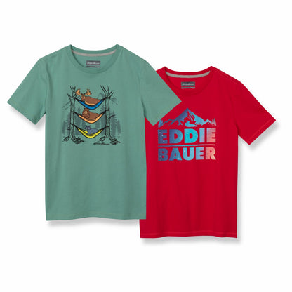 Kids Boys Graphic Ss T-Shirt - Bundle | Eddie Bauer