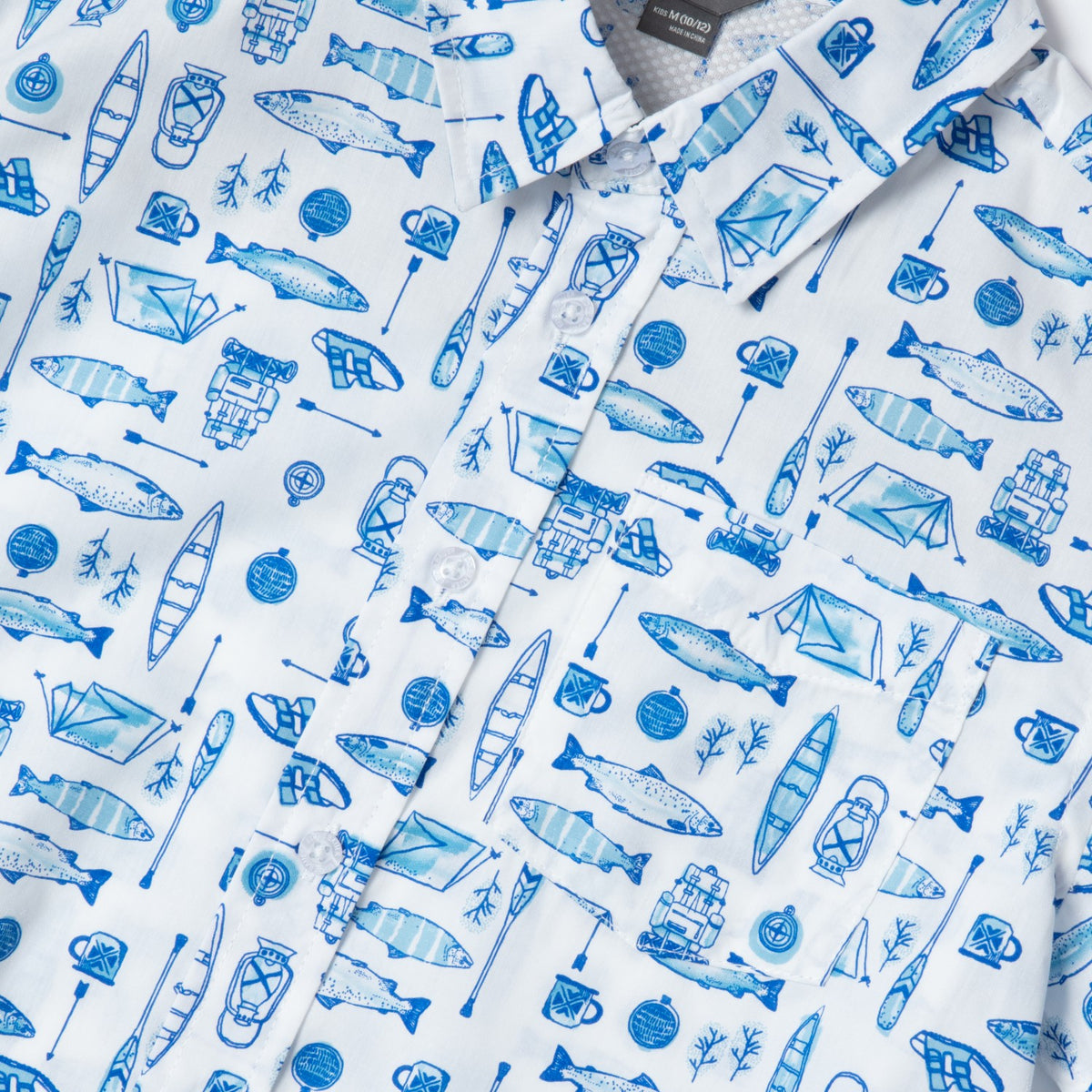 Kids Boys Short-Sleeve On The Go Poplin Shirt | Eddie Bauer