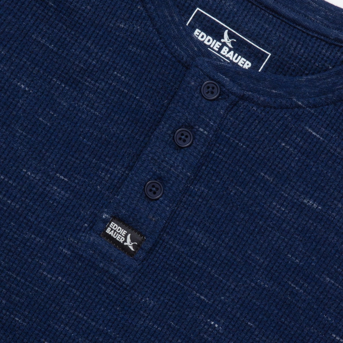 Kids Boys Eddies Favorite Thermal Henley | Eddie Bauer