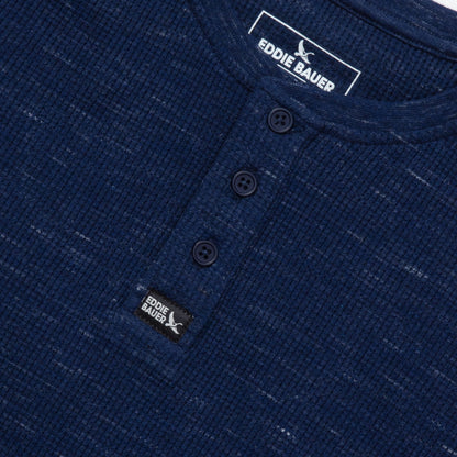 Kids Boys Eddies Favorite Thermal Henley | Eddie Bauer
