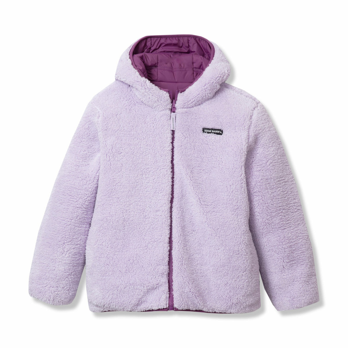 Kids Girls Deer Harbor Reversible Hooded Jacket | Eddie Bauer