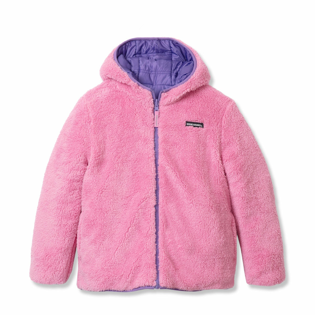 Kids Girls Deer Harbor Reversible Hooded Jacket | Eddie Bauer