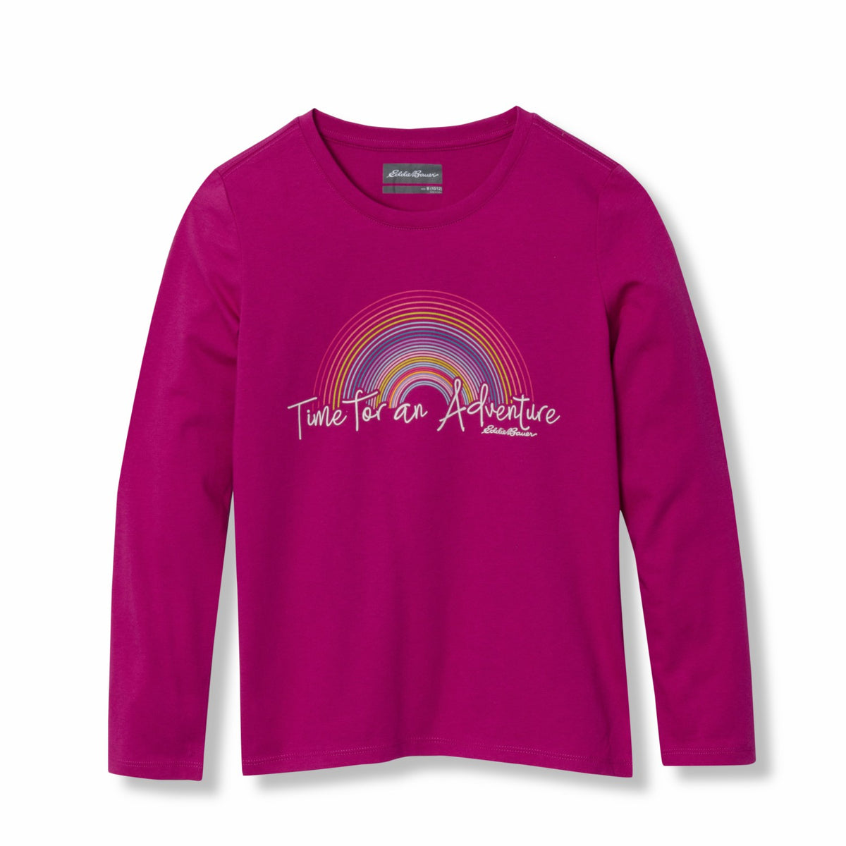 Kids Girls Graphic Long-Sleeve Tee | Eddie Bauer