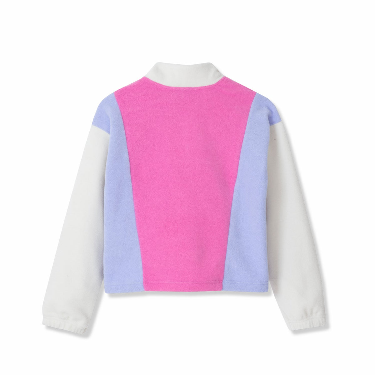 Kids Girls Quest Fleece Colorblock Full Zip Jacket | Eddie Bauer