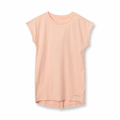 Kids Girls Trail Short-Sleeve Pleated-Back Shirt | Eddie Bauer