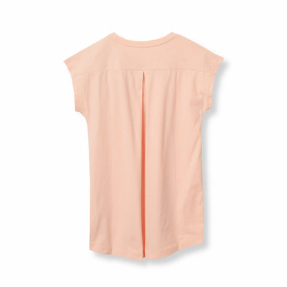 Kids Girls Trail Short-Sleeve Pleated-Back Shirt | Eddie Bauer