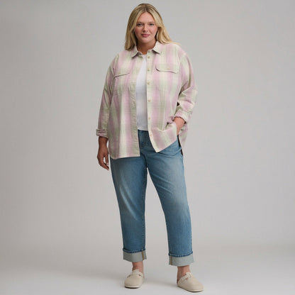 Women's Lowlands Boyfriend Overshirt | Eddie Bauer