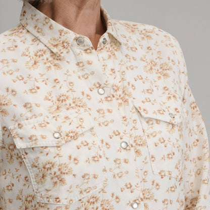 Women's Long-Sleeve Western Button-Down Shirt | Eddie Bauer