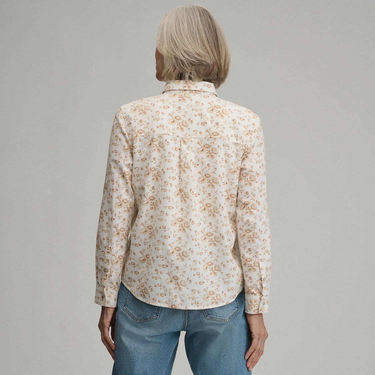 Women's Long-Sleeve Western Button-Down Shirt | Eddie Bauer