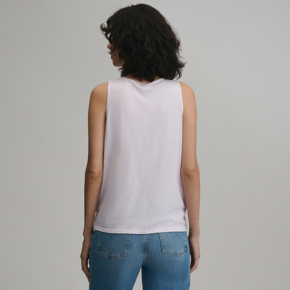 Women's Sunwashed Cotton Tie Front T | Eddie Bauer