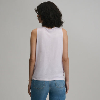 Women's Sunwashed Cotton Tie Front T | Eddie Bauer