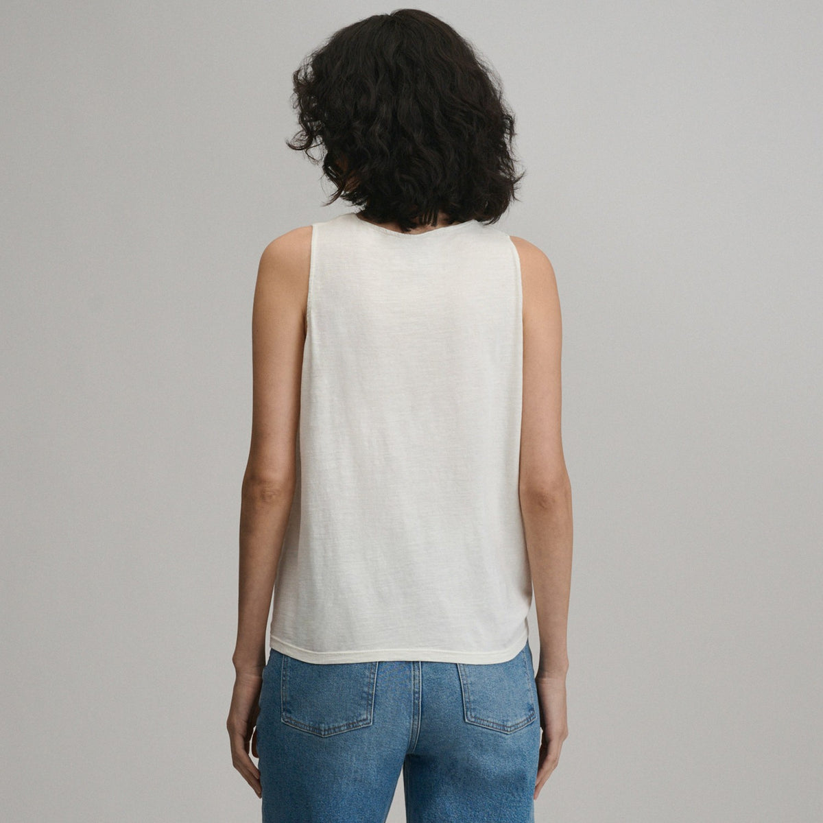 Women's Sunwashed Cotton Tie Front T | Eddie Bauer