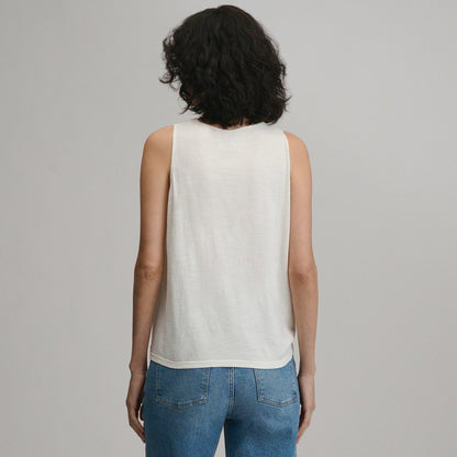 Women's Sunwashed Cotton Tie Front T | Eddie Bauer
