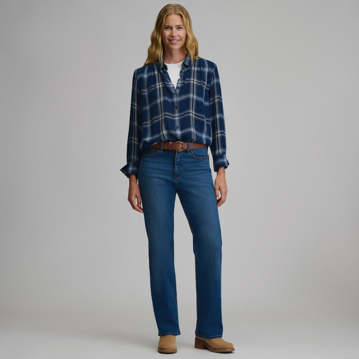 Women's Long-Sleeve Softened Button-Down Shirt | Eddie Bauer