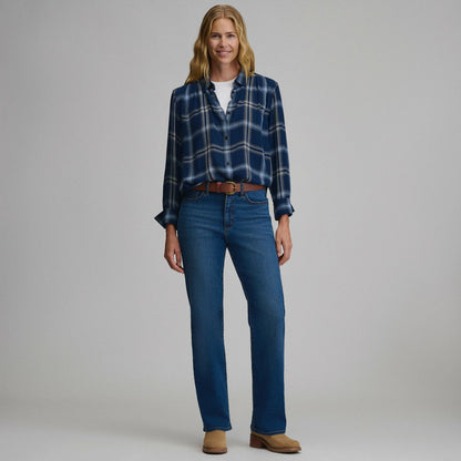 Women's Long-Sleeve Softened Button-Down Shirt | Eddie Bauer