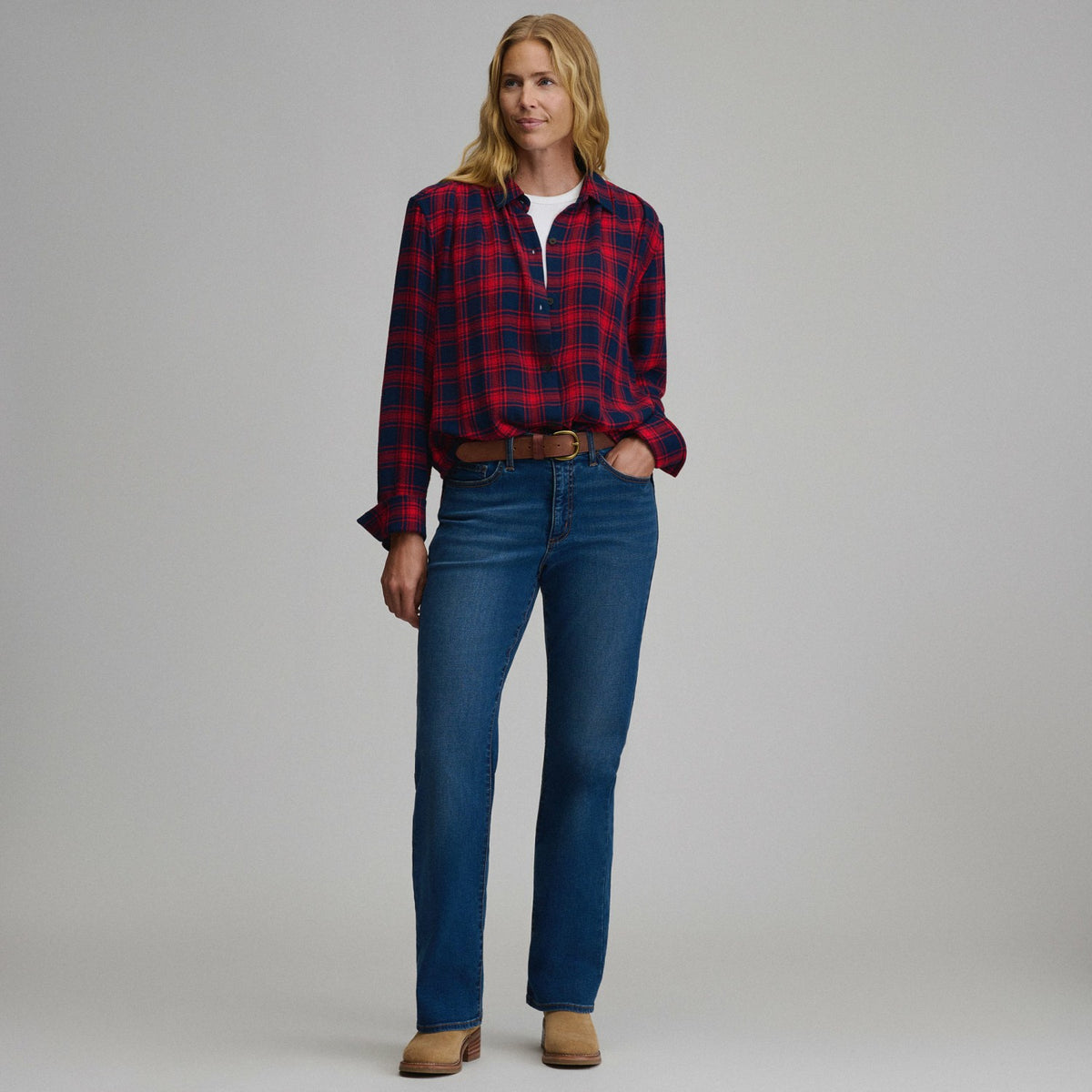 Women's Long-Sleeve Softened Button-Down Shirt | Eddie Bauer