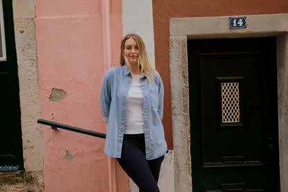 Women's Denim LS Overshirt | Eddie Bauer