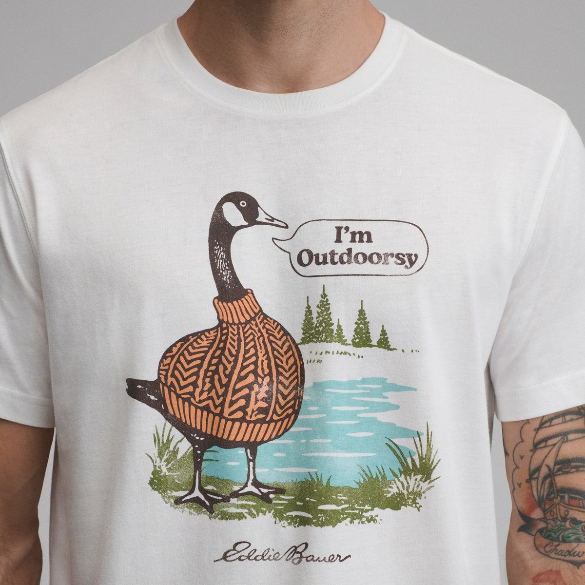 Men's EB Outdoorsy Goose T-Shirt | Eddie Bauer