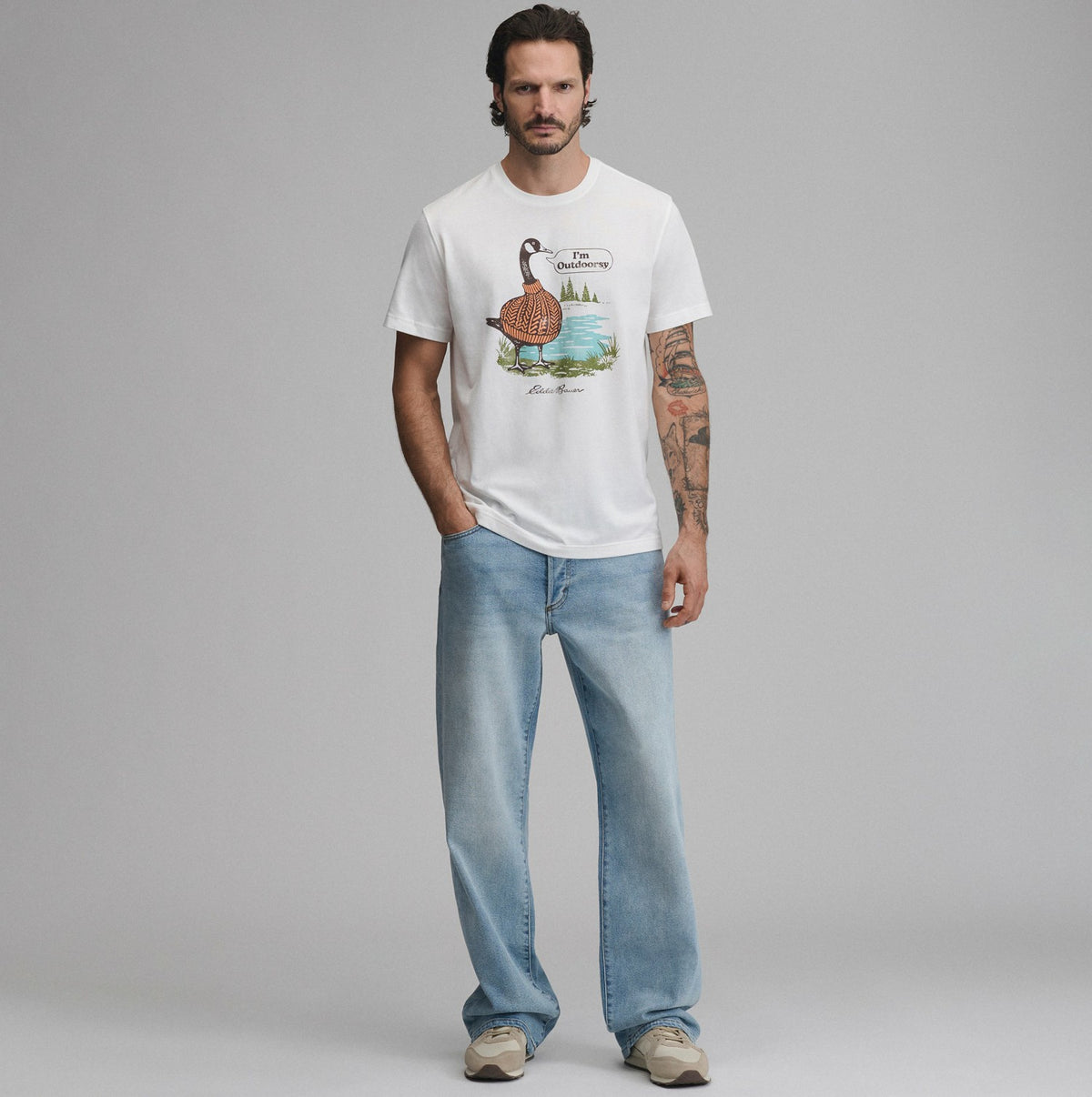 Men's EB Outdoorsy Goose T-Shirt | Eddie Bauer