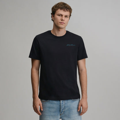 Men's EB Bauer Down Logo T-Shirt | Eddie Bauer