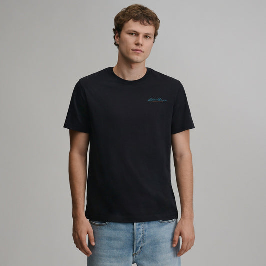 Men's EB Bauer Down Logo T-Shirt | Eddie Bauer