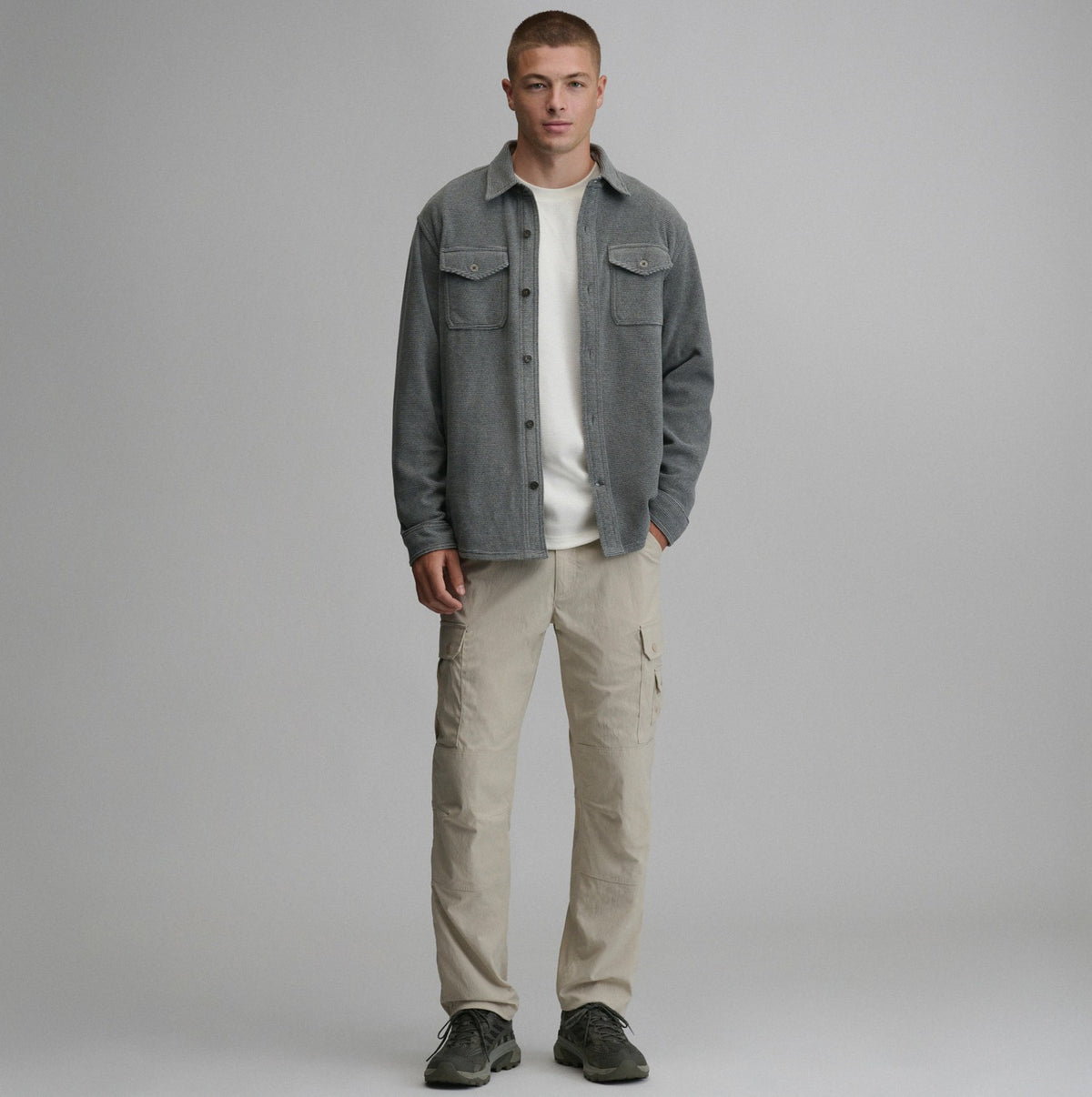 Men's LS Chutes Microfleece Shirt | Eddie Bauer