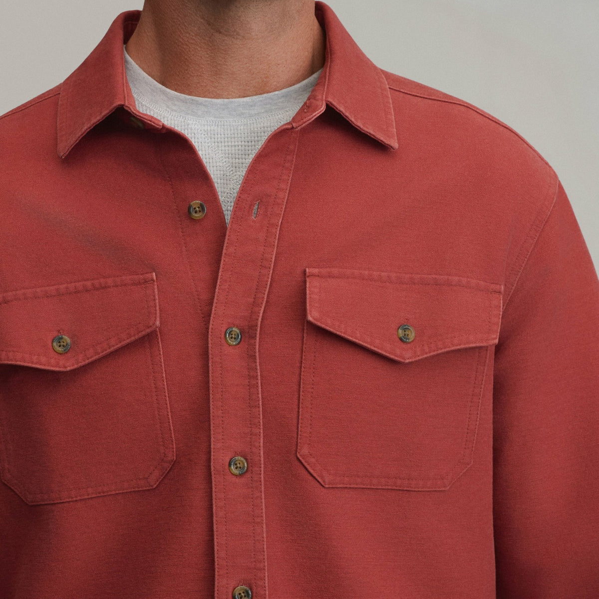 Men's Long-Sleeve Chamois Shirt | Eddie Bauer