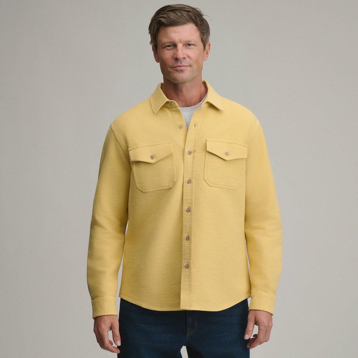 Men's Long-Sleeve Chamois Shirt | Eddie Bauer