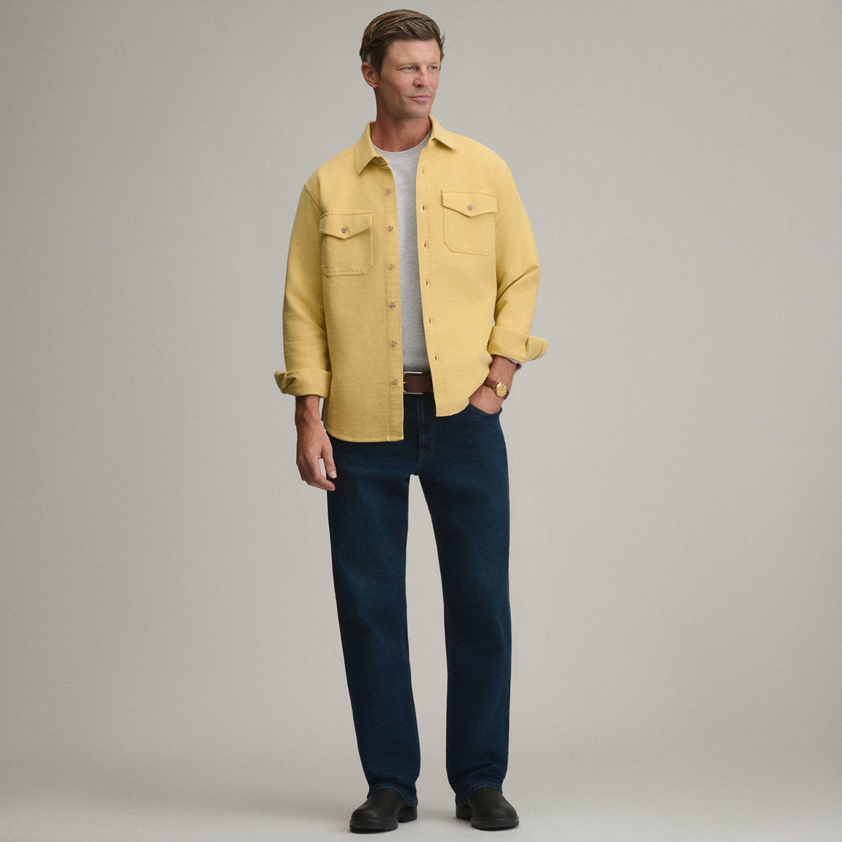 Men's Long-Sleeve Chamois Shirt | Eddie Bauer
