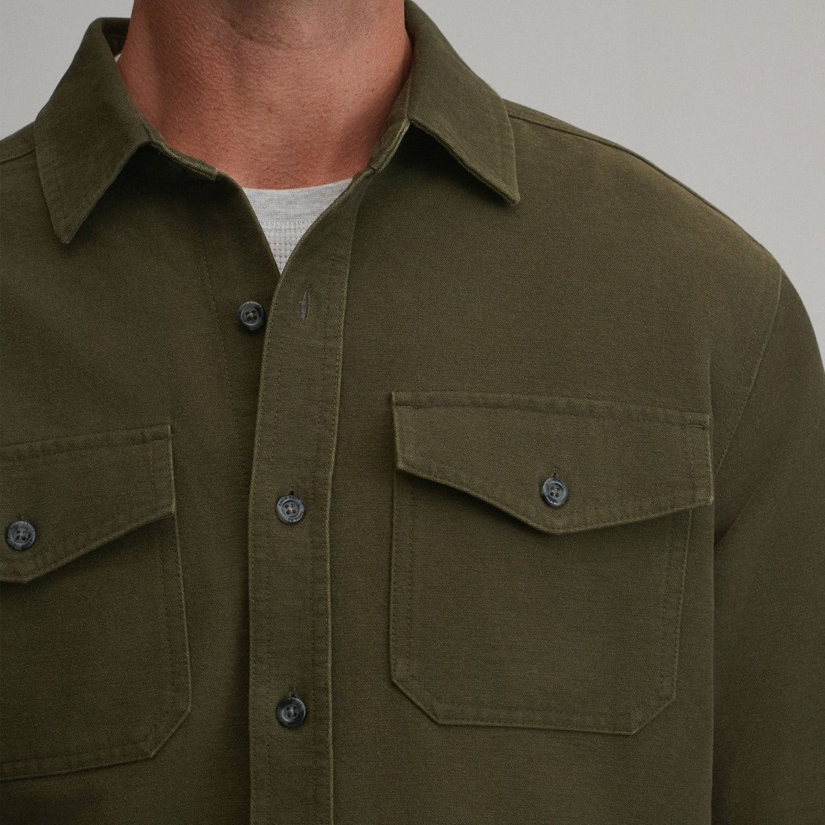 Men's Long-Sleeve Chamois Shirt | Eddie Bauer