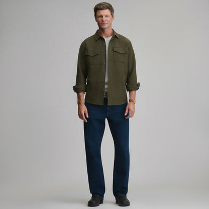 Men's Long-Sleeve Chamois Shirt | Eddie Bauer