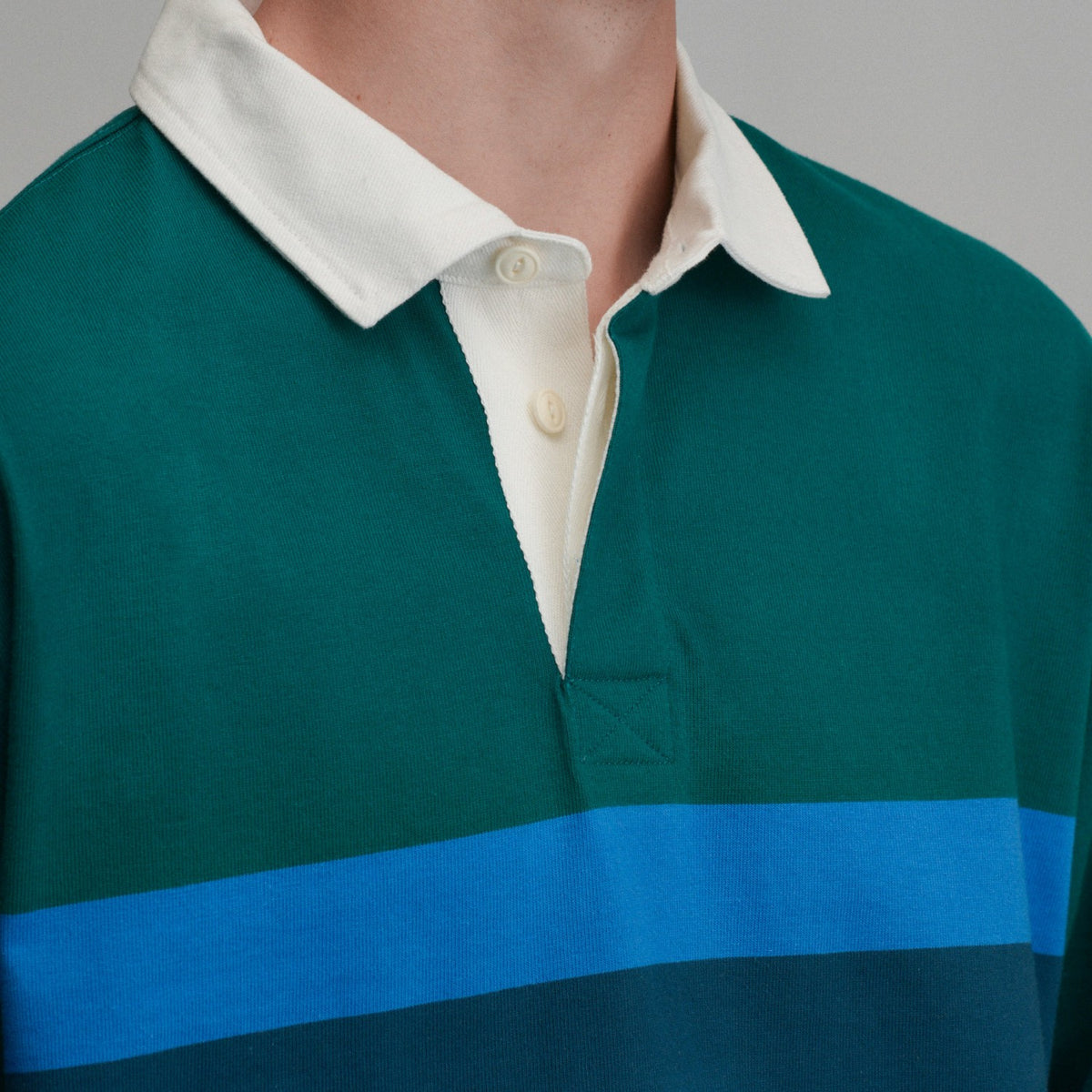 Men's Long-Sleeve Rugby Stripe Crew | Eddie Bauer