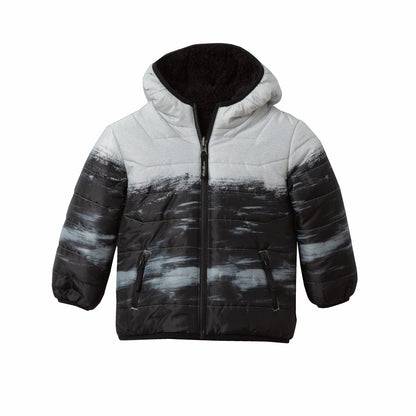 Kids Boys Deer Harbor Reversible Hooded Jacket | Eddie Bauer