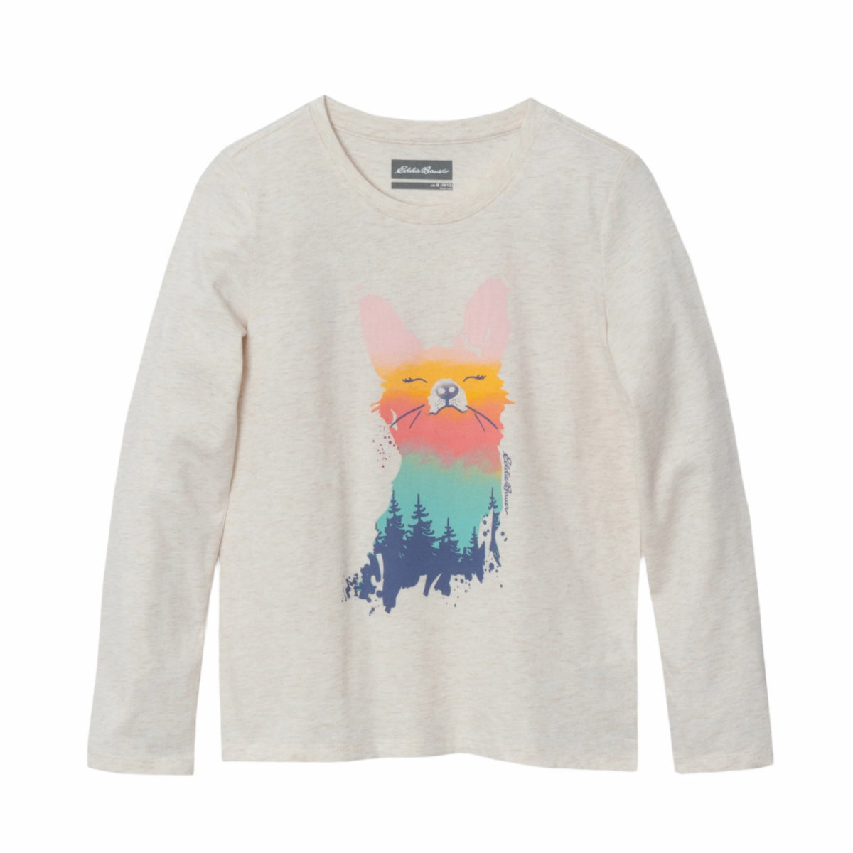Kids Girls Graphic Long-Sleeve T-Shirt - 2 Pack | Eddie Bauer
